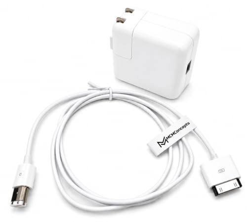 30 Pin to FireWire Charging Cable Compatible with iPod Classic 1st-7th Gen, Photo, Video & Classic, iPad 1-3 | A1070 Power Adapter image 3