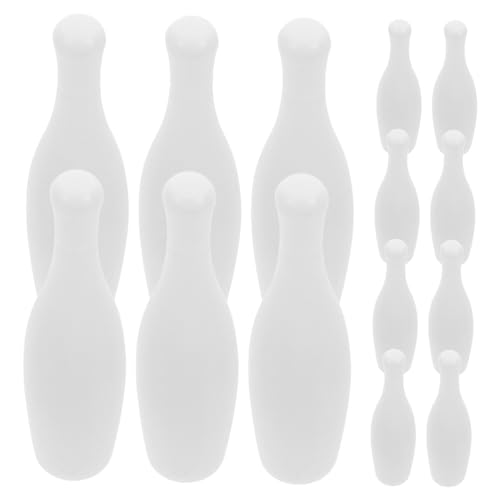 COSMEVIVI 20pcs Mini Bowling Balls for Desk Bowling Game Replacement Accessories HIPS Material for Indoor Fun with Family and Friends