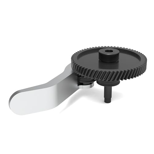 Extruder Gear for Lab A1 Mini High Concentricity with Integrated Shaft Design Enhanced Friction Knurling Hardened Steel 