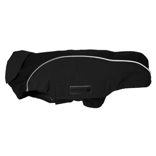 Wolters Regenjacke Easy Rain, Regenmantel für Hunde Schwarz / Schwarz