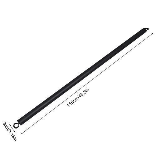 BESPORTBLE Pilates Stick Metal Heacy Duty Exercício Elástico Pulling Yoga Stick para Emagrecimento E