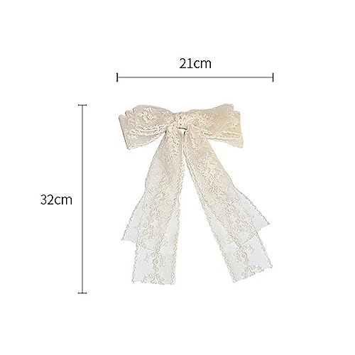 Lazo de Encaje Blanco para Mujer miniatura 6
