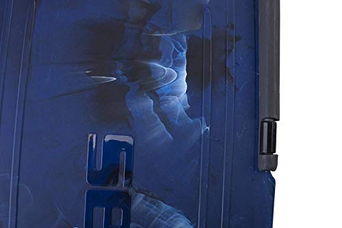 Seac Motus Italian Design Long Blade Fin For Spearfishing And Freediving Fins, Blue Camo - 6.5-7 | 39/40 #TOP4