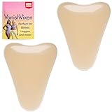 VanishVixen Petite Silicone Anti-Camel Modesty Toe Concealer – XS 2-Pack – Seamless, Reusable, Self-Adhesive Covers for Swimsuit, Leggings & Activewear to Cover Frontal Wedge Bikini Accessories
