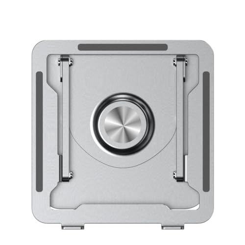 Support ordinateur portable pliable surélevé aluminium Svart - 3