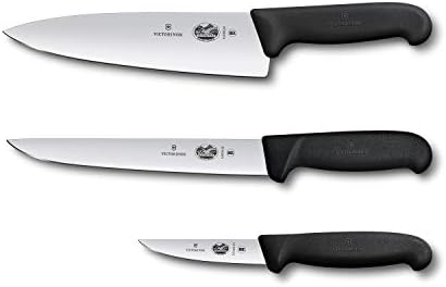 Victorinox Swiss Army 5.1053.3-X3 Conjunto de facas retas Fibrox ...