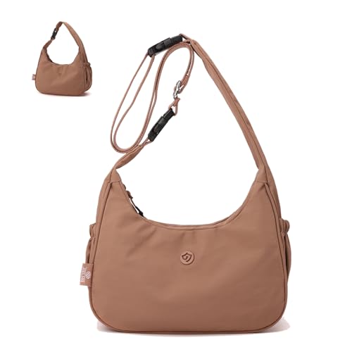 Image of JANKS Large Crossbody Bag for Women Fabric Nylon Casual Commuter Trendy Fashion Hobo Shoulder Ladies Travel Handbag