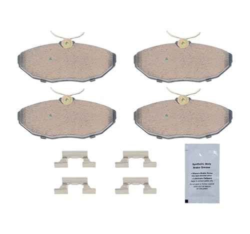 Image of HUSCH D806 Rear Ceramic Brake Pads Kit Fit For Dodge Viper 2001-2002, For Ford Thunderbird 2002-2005, For Jaguar S-Type 2000-2009, For Vandge Plas 2004-2005, For XJ8 2004-2005