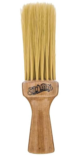 Image of Suavecito Neck Duster Brush Long Soft Bristles & Wood Handle Clean Hair Dust Effortlessly