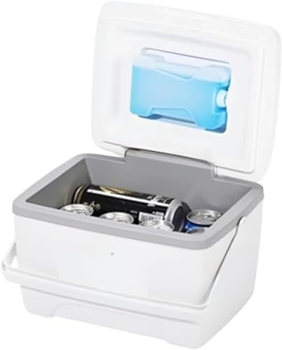 GEBYUI ポータブルクーラー 保冷剤付き 5L/8L 選択可能 最強冷却力 コンパクト軽量 お手入れ簡単 釣り/スポーツ/お花見/ショッピングに最適