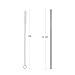 OKGD 25 Piece Set Stainless Steel Straws Ultra Long 10.5 Inch Drinking Metal Straws Reusable Drinking Straws for 20 30 OZ (20 Straight| 5 Brushes)