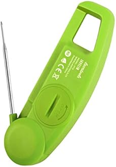 Lavatools Javelin® Ultra-Fast 3-Second Digital Instant Read Meat Thermometer for Grill and Cooking, 2.75" Probe, Compact Foldable Design, Large Display, IP65 Water Resistant, NSF Certified – Wasabi