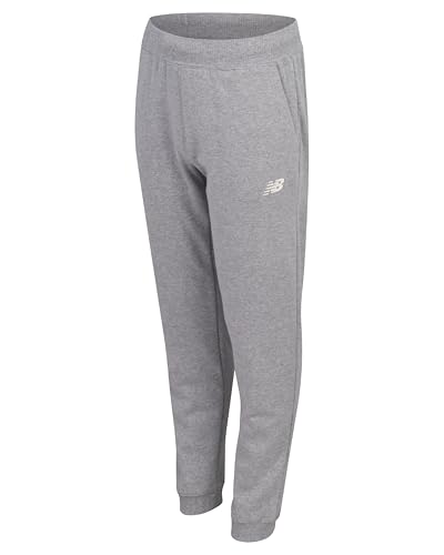 Image of New Balance Girls Sweatpants, Fleece Joggers, Drawstring Waist & Pockets