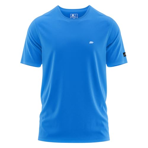 Bild: FORSBERG T-Shirt mit kleinem Gummi-Patch, Farbe:Kornblau, Gr��e:L f�r 14,99 EUR (-40%) statt 24,99 EUR bei amazon.de