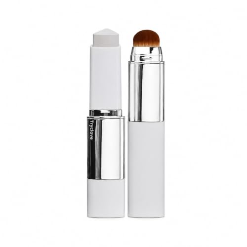 Foundation Stick Changing Foundation Stick 2-in-1 Stick & Brush Design Smooth Blendable Makeup Stick for Natural-Looking Coverage