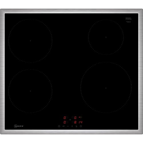 NEFF BTX46PIB0, Einbau-Herd-Set, Bestehend aus B2CCJ7AK3 Herd, 60 x 60 cm, Pyrolyse und EasyClean Selbstreinigung, Air Fry & T46SBE1L0 Induktionskochfeld, Powerstufe, Touch Control, Edelstahlrahmen