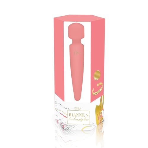 Mini Vibromasseur Wand Bella Coral rechargeable étanche pour stimulation précise