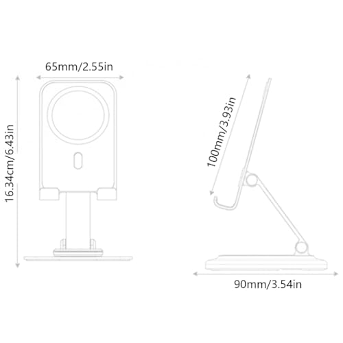 Support de bureau pour telephone portable avec pivotement complet 360 - 4