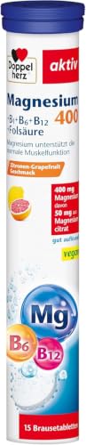 Doppelherz Magnesium 400 + B1 + B6 + B12 + Folsäure – Ansicht 1