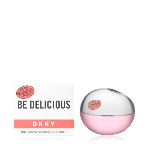 DKNY Be Delicious Fresh Blossoom, Eau de Parfum para Mujer, Perfume Femenino, Fragancia Floral Frutal, Larga Duración, Donna Karan New York, 100 ml