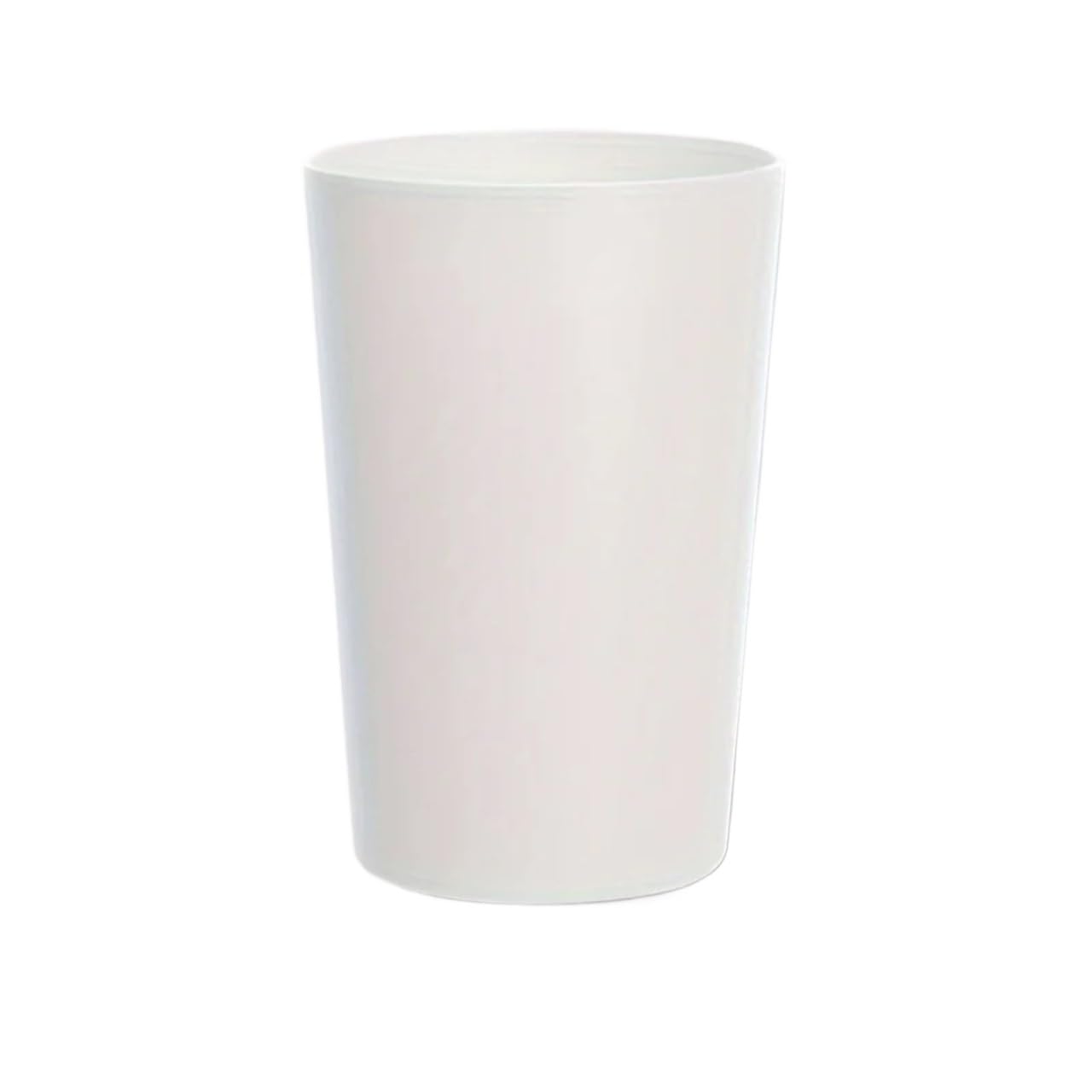 Vaso para Cepillo De Dientes Taza for Enjuague bucal de Color sólido, Vaso Simple for Cepillo de Dientes, Vaso for Enjuague bucal de plástico, Accesorio de baño, 3 uds. para Hogar,Viajes(White)