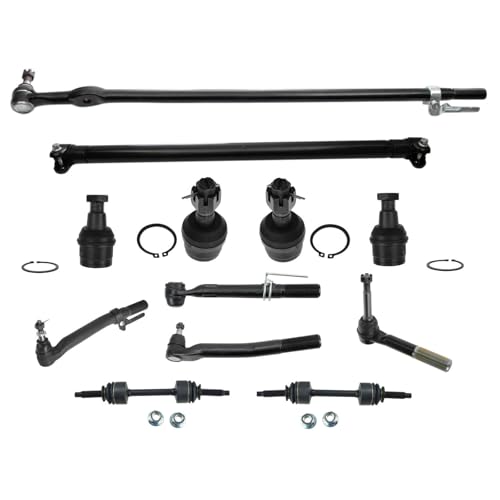 TRQ Front Steering & Suspension Kit Compatible with 2011-2016 Ford F-350 Super Duty