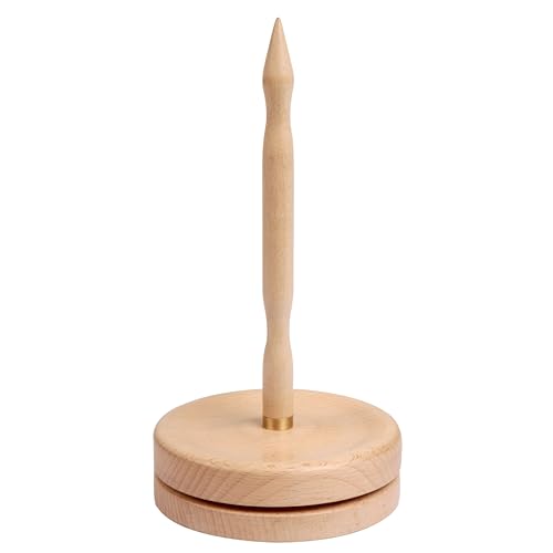 KNITPRO KP35006 Winding Accessories Natural Yarn Dispenser, Wood, Multi-Colour