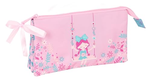 GLOWLAB Kids Swing - Portatodo Triple, Estuche Infantil, Estuche Niño, Ideal para Niños en Edad Escolar, Cómodo y Versátil, Calidad y Resistencia, 22x3x12 cm