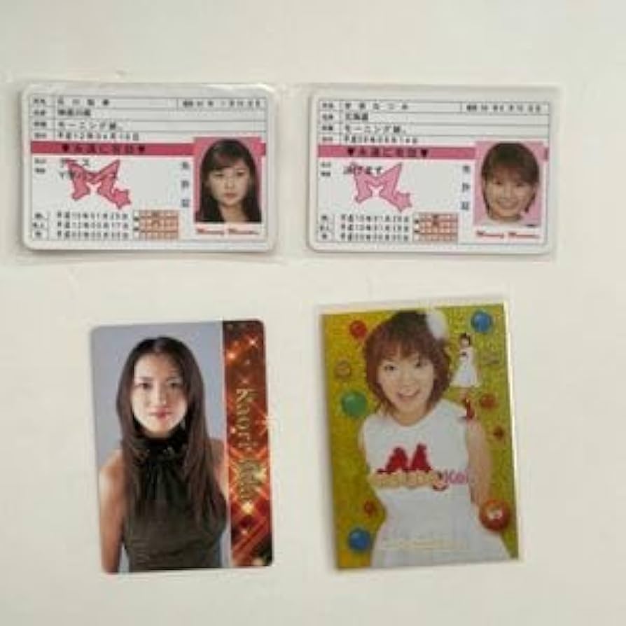 モーニング娘。クリアポスター アイドル Amazon.co.jp: モーニング娘。 初代 免許証風 カード アイドル