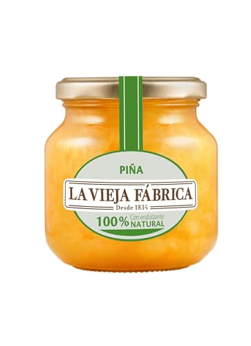 La Vieja Fábrica | Mermelada de Piña con endulzante 100% NATURAL | 280g