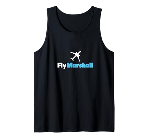 Logo FlyMarshall Aviation – The Sky Isn't the Limit Débardeur