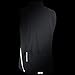 GORE WINDSTOPPER Light - Chaleco cortavientos de ciclismo, Hombre , Negro ,...