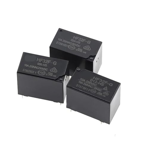 Relais HF32F-G-012-HS 12VDC 10A 4PIN lot de 5 pièces miniatures