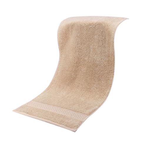 Jipersuo Home Pure Toalla absorbente lisa de 74 x 33 cm, toallas de mano para baño (G, talla única)