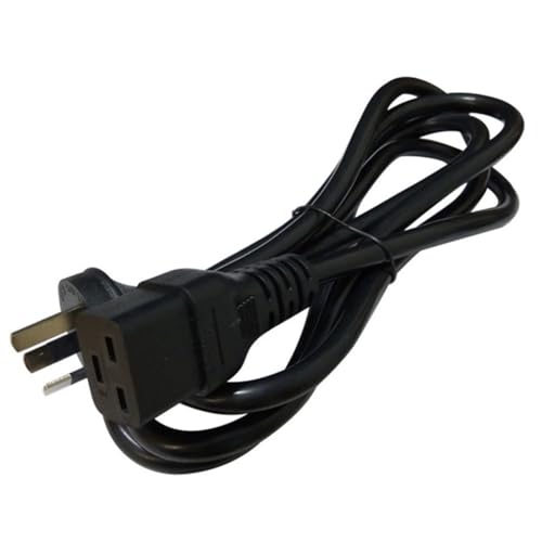 Applicable to AU to C19 AU SAA Male to IEC320 C19 Female 3-pin Power Extension Cable Applicable to PDU UPS (1.8m, Plug)