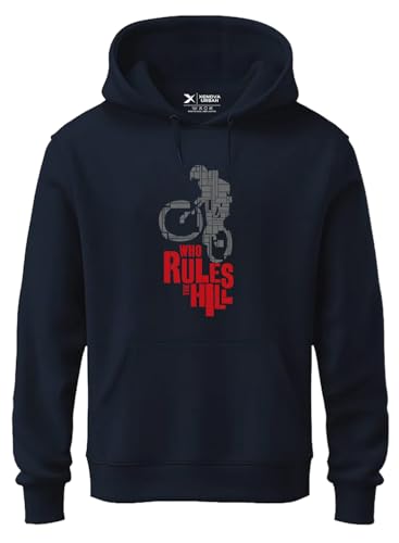 Image of XENOVAURBAN Hoodie for Men /Women | Unisex fit Cotton Fleece Hooded Sweatshirt - RULES1