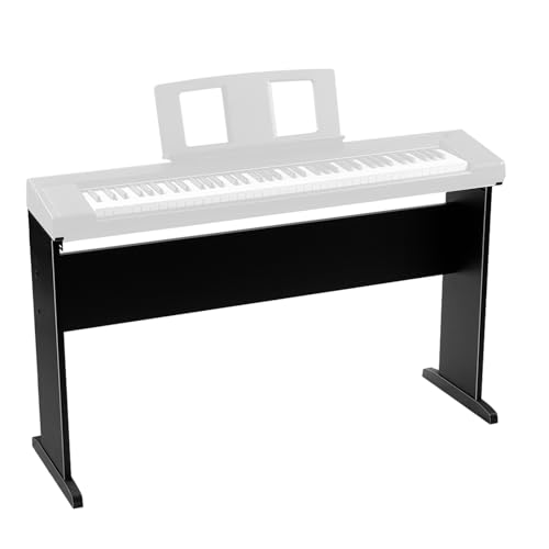 AODSK Digital Piano Universal Wood Stand,Adjustable Width Digital Piano Stand - Sturdy, Non-Slip...