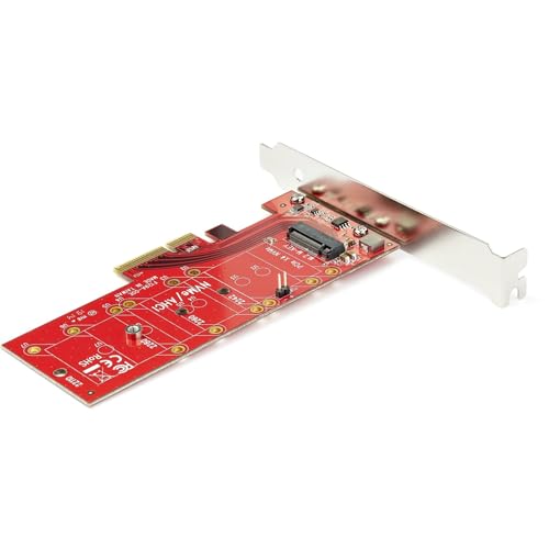Image of StarTech M.2 PCIe SSD Adapter, x4 PCIe 3.0 NVMe /AHCI, M-Key /NGFF (PEX4M2E1)