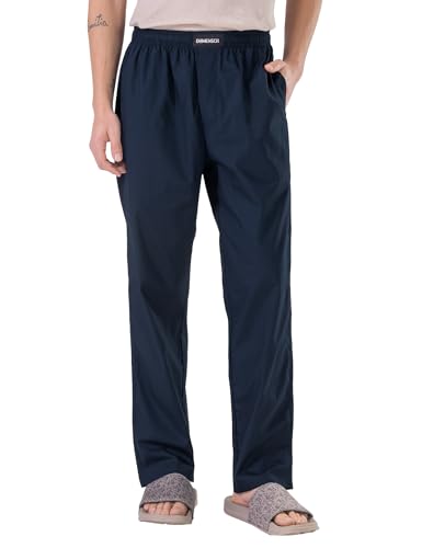 Image of DAMENSCH Relaxed Fit Premium Cotton Casual Style, Dual Pockets, Ultra light, Breathable, Anti-Bacterial, Stretchable, Soft Comfortable, Lounge Pyjamas For Men