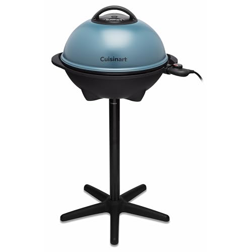 Cuisinart Indoor/Outdoor Electric Griddle, 2-in-1 Portable BBQ with Flat Top Nonstick Cooking Surface, Adjustable Heat, Stand/Tabletop Options for Cookouts, Barbecues & Small Spaces, No Tools Needed by Cuisinart - Used condition - US$148.50