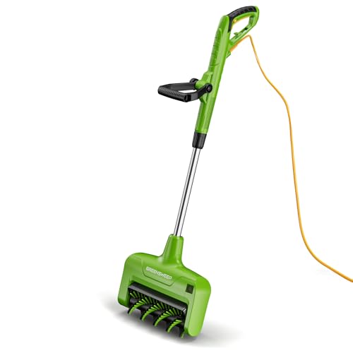 GreenSweep Reviver - Artificial Grass/Turf Power Brush for cleaning Artifical Grass - Lightweight & Compact