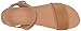 Amazon Essentials Women's Two Band Flatform Sandal, Cognac, 10