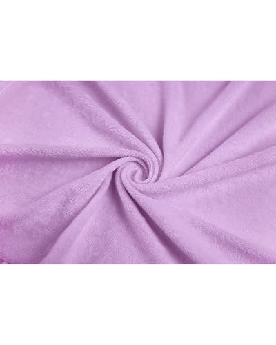 Image of Bsubseach Girls Swimsuit Coverup Terry Zip-Up Ruffle Bathing Suit Cover Up