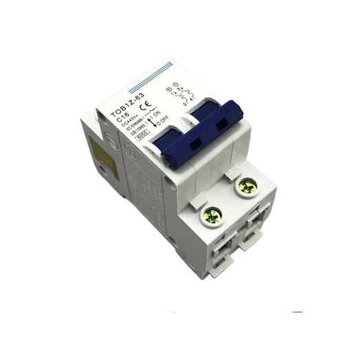 Disjoncteur courbe C 2P 16A DC 440V TOBIZ-63 pour sécuriser vos panneaux solaires