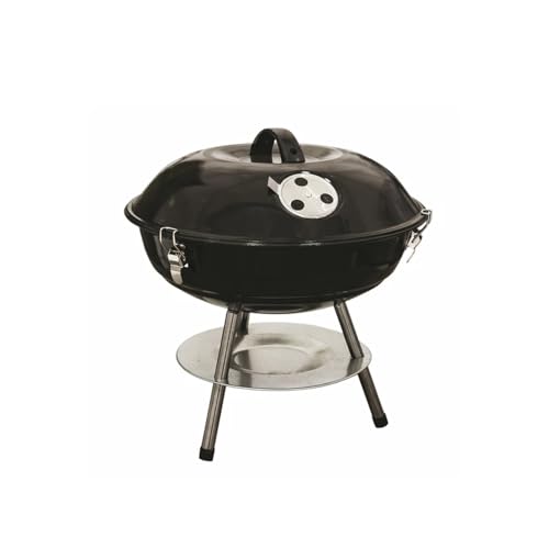 Barbecue rond pour camping et jardin : grillades réussies sur la terrasse - 8