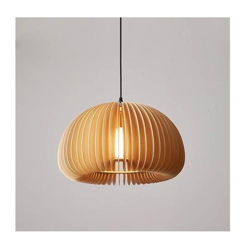 Lustre en bois résolvant le manque de lumière des pièces sombres