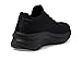 Skechers Women's Slip on Athletic Styling D'Lux Walker SR Health Care Professional Shoe, Black, 6.5 Wide