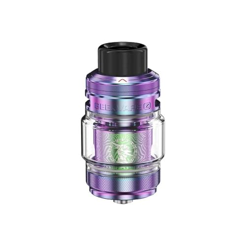Geekvape Tank Z Subohm 5 – Atomiseur Vape Anti-Fuite, Airflow Supérieur, Compatible Résistances Z Series, Clearomiseur Performant (Rainbow)