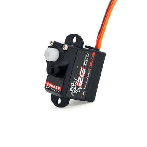 Servo numérique 2g micro engrenage en plastique pour mini avion RC