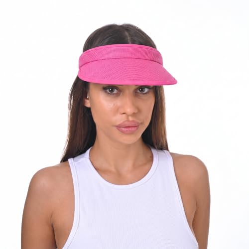 Image of 3 Pieces Clip On Visors Women Men Visor Sun Hats Hat Outdoor Sports Golf Beach Travel Tennis Cap